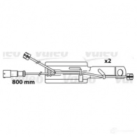 Тормозные колодки, комплект VALEO 230121 2915 9 541694 REWDD - Изображение 4
