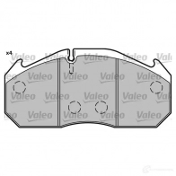 Тормозные колодки, комплект VALEO 29 113 230125 541698 2QIS76E - Изображение 3