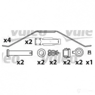 Тормозные колодки, комплект VALEO 230114 541679 29087 2808 7 - Изображение 2