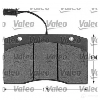 Тормозные колодки, комплект VALEO 2907 4 P806S 540142 229897 - Изображение 1