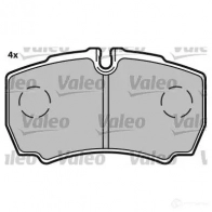 Тормозные колодки, комплект VALEO V1HXODY 541702 2 9137 230129 - Изображение 3