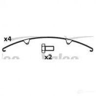 Тормозные колодки, комплект VALEO 541703 2 9125 269MEB1 230130 - Изображение 2