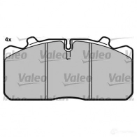 Тормозные колодки, комплект VALEO 541693 2908 8 230120 W5TLE - Изображение 3