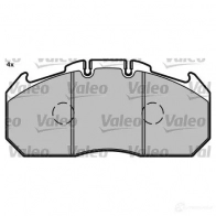 Тормозные колодки, комплект VALEO 230127 541700 X18JY 2913 1 - Изображение 2