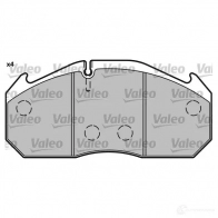 Тормозные колодки, комплект VALEO 290 30 541649 P834S 230090 - Изображение 3