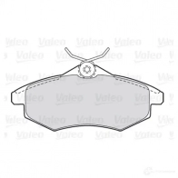 Тормозные колодки дисковые, комплект VALEO 223553 B FXZWN4 3276423015007 301500 - Изображение 5