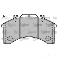 Тормозные колодки, комплект VALEO 290 32 230097 541657 719716 - Изображение 2
