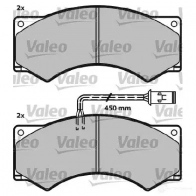 Тормозные колодки, комплект VALEO 2901 7 P800S 230077 541614 - Изображение 2