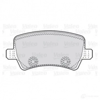 Тормозные колодки дисковые, комплект VALEO 223719 G JQLEZ 301928 3276423019289 - Изображение 4