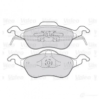Тормозные колодки дисковые, комплект VALEO 3276423013171 CUXOCC J 223485 301317 - Изображение 5