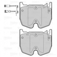 Тормозные колодки дисковые, комплект VALEO K1 IMT Mercedes S-Class (W220) 2 Седан 6.0 S 65 AMG (2279) 612 л.с. 2004 – 2005 3276426015288 601528