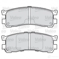 Тормозные колодки дисковые, комплект VALEO 598516 210 04 232986 H0ANM - Изображение 2