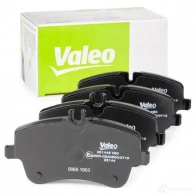 Тормозные колодки дисковые, комплект VALEO 3276423014482 223525 301448 X389 9M - Изображение 2