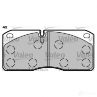 Тормозные колодки, комплект VALEO 541656 CX9D99L 230096 29 067 - Изображение 3