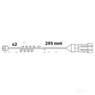 Тормозные колодки, комплект VALEO 541656 CX9D99L 230096 29 067 - Изображение 4