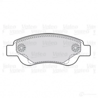 Тормозные колодки дисковые, комплект VALEO U 1NR8 301718 223635 3276423017186 - Изображение 6