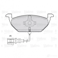 Тормозные колодки дисковые, комплект VALEO 3Y DMEM 223491 3276423013324 301332 - Изображение 6