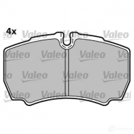 Тормозные колодки, комплект VALEO 291 23 541705 3VEN7YT 230132 - Изображение 2