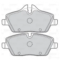Тормозные колодки дисковые, комплект VALEO 1205902422 ZLT A68B 3276423020490 302049 - Изображение 4