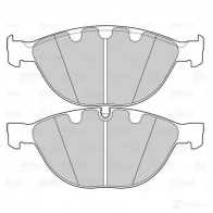 Тормозные колодки дисковые, комплект VALEO 1206093604 3276426015653 601565 7HG6D Z