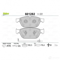 Тормозные колодки дисковые, комплект VALEO 601282 233589 3276426012829 FP7VR FG - Изображение 2