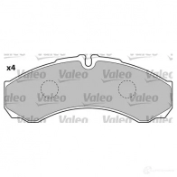 Тормозные колодки, комплект VALEO 2 9121 230141 ZCTQR 541717 - Изображение 2