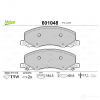 Тормозные колодки дисковые, комплект VALEO 601048 3276426010481 1206089846 J0THM T - Изображение 2