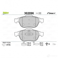 Тормозные колодки дисковые, комплект VALEO G 3OXPSX 1205903134 3276423020964 302096 - Изображение 2