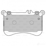 Тормозные колодки дисковые, комплект VALEO 6 99E1HY Mercedes CLS (X218) 2 Универсал 4.7 CLS 500 (2173) 408 л.с. 2012 – 2025 3276426013062 601306