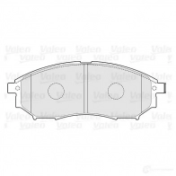 Тормозные колодки дисковые, комплект VALEO 223494 301337 3276423013379 V5XF M - Изображение 5