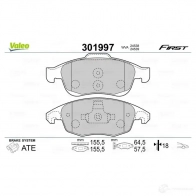 Колодки тормозные VALEO 3276423019975 NFLB I 301997 223731 - Изображение 5