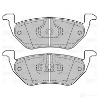 Тормозные колодки дисковые, комплект VALEO 233603 CJ6P85 S 3276426012966 601296