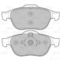 Тормозные колодки дисковые, комплект VALEO Renault Laguna (KG) 2 Универсал 2.0 16V (KG00. KG0K. KG0W. KG0P) 133 л.с. 2004 – 2007 598566 EB4FK 23 217