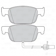 Тормозные колодки дисковые, комплект VALEO N U5F0T 302320 Audi A4 (B9) 5 Универсал 2.0 Tfsi G Tron 170 л.с. 2016 – 2024