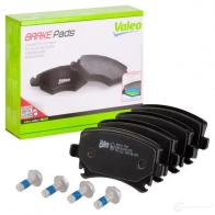 Тормозные колодки дисковые, комплект VALEO 598752 QU919 239 14 233187 - Изображение 2