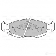 Тормозные колодки, комплект VALEO 601326 1BS UTUV 1206091568 3276426013260