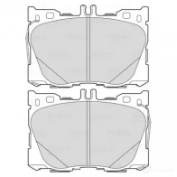 Тормозные колодки дисковые, комплект VALEO 302297 X6OZF E7 Mercedes E-Class (C238) 5 Купе 3.0 E 400 4 matic (2366) 333 л.с. 2016 – 2024