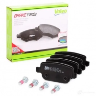 Тормозные колодки дисковые, комплект VALEO 233346 U 5K2Q 598935 3276425989351 - Изображение 2