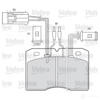Тормозные колодки, комплект VALEO 233044 UFG5B 598585 2104 9 - Изображение 2