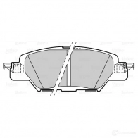 Тормозные колодки дисковые, комплект VALEO KPJ J1 Mazda CX-5 (KF) 2 Кроссовер 2.2 D AWD 184 л.с. 2018 – 2025 601500 3276426015004