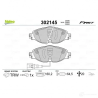 Тормозные колодки дисковые, комплект VALEO 302145 3276423021459 1205903740 FZY 1I - Изображение 3