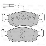 Тормозные колодки дисковые, комплект VALEO ZXUG1 05 601298 3276426012980 233605