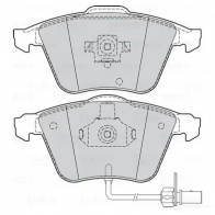 Тормозные колодки дисковые, комплект VALEO Audi A6 (C5) 2 1997 – 2004 302056 27H H5 3276423020568