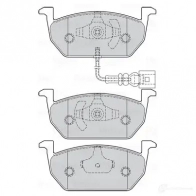 Тормозные колодки дисковые, комплект VALEO 7C N7IDV 302222 Skoda Octavia (A7, 5E3) 3 Хэтчбек 2.0 TSI RS 230 л.с. 2015 – 2024