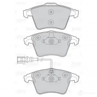 Тормозные колодки дисковые, комплект VALEO 3276423020421 2V 9098 302042 Volkswagen Multivan (T5, 7HM) 1 Минивэн 3.2 V6 235 л.с. 2004 – 2009