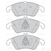 Тормозные колодки дисковые, комплект VALEO Mercedes SLC TDJ 5M7V 3276423021602 302160