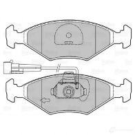 Тормозные колодки дисковые, комплект VALEO 601019 Fiat Palio (178) 1 Хэтчбек 1.2 68 л.с. 1999 – 2000 3276426010191 2TO8Y K