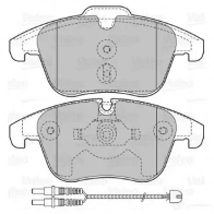 Тормозные колодки дисковые, комплект VALEO WF9F D 3276426011471 601147 233580 - Изображение 2