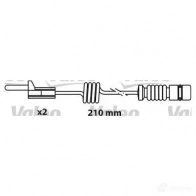 Тормозные колодки, комплект VALEO 230104 290 76 2VZQ93 541664 - Изображение 3