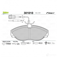 Тормозные колодки дисковые, комплект VALEO 3276423010101 223366 M7Z HKW 301010 - Изображение 2